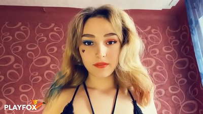 Magic firtuele werklikheid bril joech my seks mei Harley Quinn